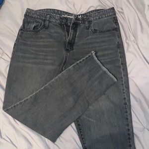 Black Distressed Jeans